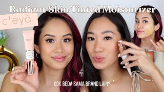 CLEYA Radiant Skin Tinted Moisturizer FULL REVIEW  SWATCHES  BEST LOCAL SKIN TINT [upl. by Flagler141]