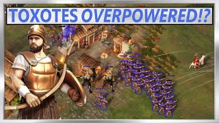 Are Toxotes SUPERIOR to Hippeus Age of Mythology RETOLD [upl. by Haleeuqa]