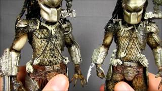 NECA Predator Jungle Hunter 2013 Review and Comparison [upl. by Schiffman]