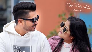 BEST PRE WEDDING FILM 2023  DrAjay amp DrNeha Tu hai kya mere liye 4K  BHAGI STUDIO FILMS  INDIA [upl. by Ahseneuq]