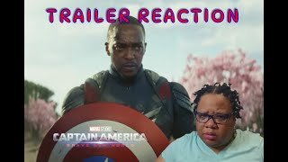 CAPTAIN AMERICA BRAVE NEW WORLD  TEASER TRAILER REACTION tfatws [upl. by Templia777]