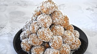 A tökéletes kókuszgolyó recept  Anzsy Konyhája [upl. by Yetnruoc]