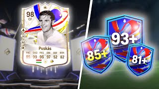 Ference Puskas 98 Gebruiken Met 100 Player Picks [upl. by Rolandson]