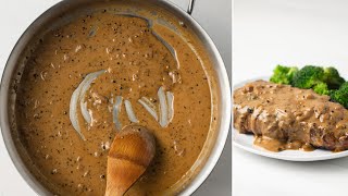 Creamy Peppercorn Sauce [upl. by Larue855]