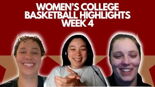 WEEK 4 TOP 10 NCAA WOMENS COLLEGE BASKETBALL HIGHLIGHTS 2023 [upl. by Ahsirat900]