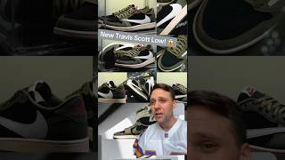 Best Travis Scott Yet First Look at the Travis Scott Air Jordan 1 Low Olive sneakers [upl. by Rahs802]