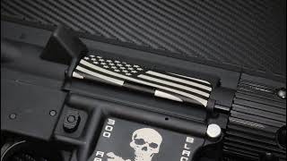 Badass AR15 Dust Cover Designs  CustomARDustCovercom [upl. by Nicholle]