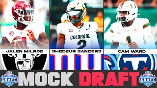 2025 NFL Mock Draft [upl. by Nylrem997]