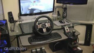 Dirt 2 Gameplay with Logitech G27 [upl. by Naxor6]