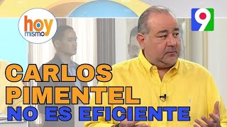 Oscar Medina “Yo no creo que Carlos Pimentel sea un funcionario eficiente”  Hoy Mismo [upl. by Devine]