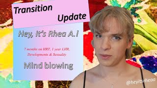 7 Month HRT Update  MTF Transgender Transition Journey [upl. by Esta]