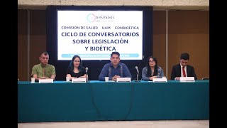 EN VIVO  Ciclo de conversatorios sobre legislación y bioética [upl. by Yrad574]