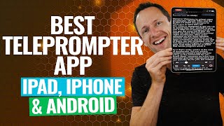 Best Teleprompter App For iPad iPhone amp Android UPDATED [upl. by Notlrac626]