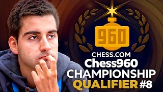 Qualifier 8 Chess960 Championship  June 19 2024 [upl. by Ellehcim]