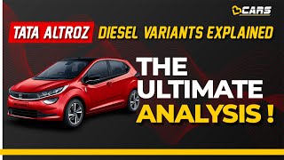 Altroz Diesel Variants Explained XE XM XT XZ  With Feature Packs Rhythm Style Luxe Urban [upl. by Ardolino]