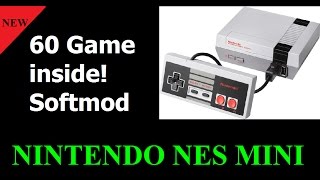 Nintendo Nes Mini jail hacked mod 60 game included [upl. by Ativla]