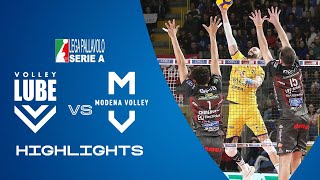 Civitanova vs Modena  Highlights  Superlega  17a Giornata [upl. by Meakem]