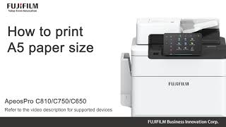 How to print A5 paper size [upl. by Yaner]