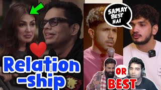 Tanmay Bhat Relationship With Rhea 😲 Munawar Faruqui fav Comedian abhishek Upmanyu Bassi [upl. by Cloots]