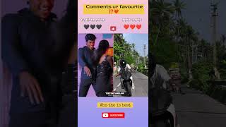 🤩✨Bike Love🆚 Couple love  Instagram trending reels tamil tiktoktamil360 shorts bike blackbees [upl. by Koehler375]