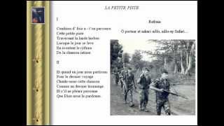 La Petite Piste Chant Militaire [upl. by Luca]