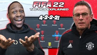 FIFA 22 Tactics  RALF RANGNICK TACTIC TUTORIAL [upl. by Aicemed]