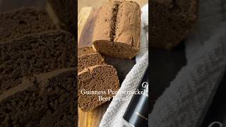 Guinness pumpernickel beer bread 😍🤎 Recipe in comments ￼ [upl. by Mutua]