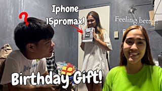 BIRTHDAY GIFT KAY MISTER  IPHONE 15 PROMAX [upl. by Redleh]