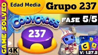 CodyCross  Crucigramas  Edad Media  Grupo 237  Fase 55 [upl. by Onivla]