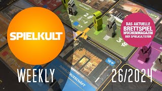 Weekly 262024  BrettspielReviews Spieletreff Vorschau [upl. by Atikihs826]