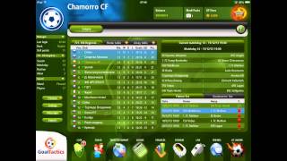 Goal Tactics  Football Manager Gameplay HD iPhone  iPad  iPad Mini [upl. by Steffane49]