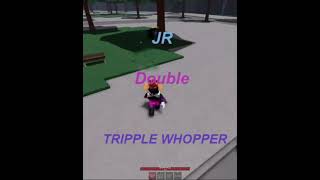 Whopper roblox thestongestbattlegrounds edit shorts memes youtube youtuber youtubeshorts [upl. by Einnej]