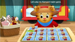 Lets play my Barnyard match game  Daniel Tiger  PBS KiDS [upl. by Nnylarat]