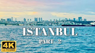 Wonderful ISTANBUL  Evening Street Walk Part 2  4K UHD [upl. by Jori731]