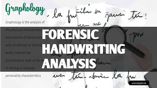 FORENSIC HANDWRITING ANALYSIS  Document Examination  UGC NET FORENSIC SCIENCE 2024 [upl. by Scutt]