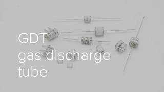 GDT gas discharge tube component [upl. by Bergmans548]