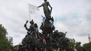 Primero de Mayo La izquierda francesa presenta su programa para las elecciones a la UE [upl. by Boone]