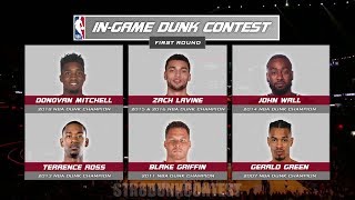 InGame Dunk Contest Between NBA Dunk Champions [upl. by Bronez161]