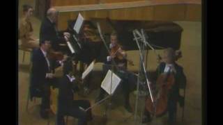 Sviatoslav Richter and the Borodin Quartet play Dvorak Quintet No2 A Major Op81 [upl. by Acassej]