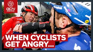 When Cyclists Get Angry  Pro Cycling’s Most Heated Moments [upl. by Tay]