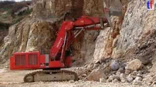 BOOM Hitachi ZX870H3 LD  Front Shovel w Crusher Ball  Fallkugel Germany 2014 [upl. by Baptiste]