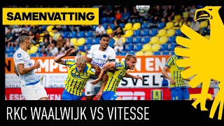 SAMENVATTING  RKC Waalwijk vs Vitesse [upl. by Sirtimid]