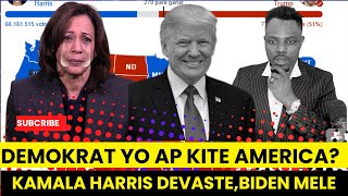 NOUVEL CHO PROGRAM BIDEN DEPORTATION50 MOUN KI TE VOTE KAMALA DESIDE KITE PEYI A TOUT BON [upl. by Yllac]