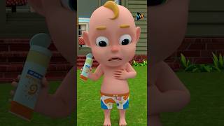 Hot vs cold pool at the backyard  Rosoomelody Song nurseryrhymes kidssong foryou shorts [upl. by Wsan]