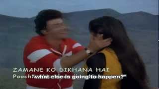 Poocho Na Yaar Kya Hua Eng Sub Full Video Song HD  Zamane Ko Dikhana Hai [upl. by Margaretha]