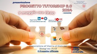 PRESENTAZIONE PROGETTO TUTORSHIP 80 2024 [upl. by Ettenav]