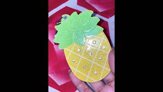 Pineapple 🍍 keychainasmr ytshorts viral interestingasmr trending mirrordesign [upl. by Ier]