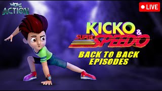 Kicko Back To Back Action  Kicko amp Super Speedo  Popular TV Cartoon for Kids  Hindi Short [upl. by Neri994]