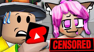 Roasting SUS Roblox Shorts [upl. by Nekal]