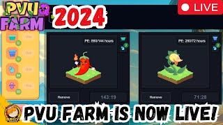 🛑LIVE PVU FARM Live na [upl. by Aenad]